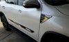 Toyota Fortuner Black Chrome Side Vent Covers (2015-2019)