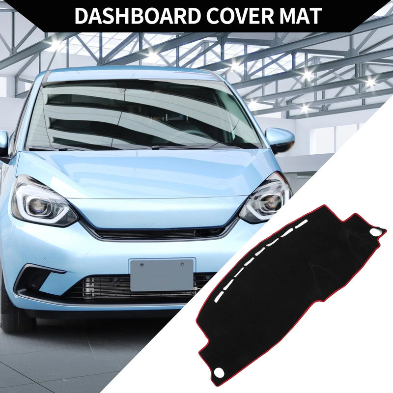 Honda Vezel RU1 / 2 / 3 / 4 RS (2013-2020) Black Red Dashboard Cover Mat