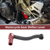 Kayo T6 Shifter Lever Folding Black Red Motorcycle