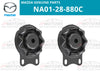 MAZDA MIATA MX5 2 x Rear Subframe Bush Mount Stopper (1990–2005)