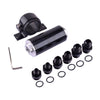 Universal Inline Fuel Filter Adapter 6AN 8AN 10AN with 50MM Mount Bracket