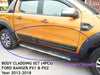 Ford Ranger MK1 MK2 PX PX2 Double Cab 2012-2016 Body Cladding