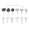 JCB, Volvo, Yale, Caterpillar 12 x Forklift Ignition Keys Set