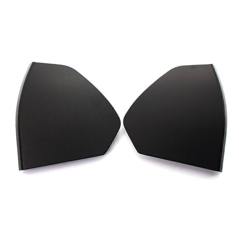 Mercedes Benz E-Class Black Front Door Upper Cover Trim Pair (2003-2009)