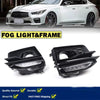 Infiniti Q50S Sport LED Fog Turn Signal Light + Bezel Cover (2014-2019)
