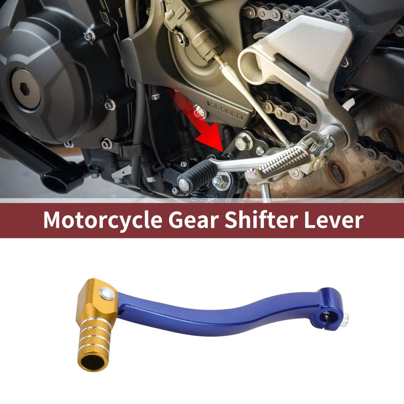 Kayo T6 Folding Gear Shifter Lever Blue Gold Tone (2020–2023)