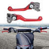 Honda CRF250R CRF450R (2007-2020) Red Motorcycle Brake Clutch Levers 2 x