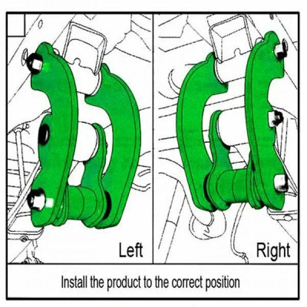 Mitsubishi Pajero Montero Field Master Rear Shackles (1991-1996)