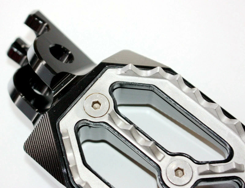 Honda CRF250 Motorcycle CNC Black Stainless Foot Pegs (2004-2023)