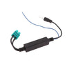 Diversity Antenna Radio Antenna Male Dual Fakra Amplifier Adapter (N/A)