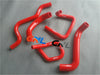 Ford Falcon BA BF XR6 RED Silicone Radiator Hose Kit (2002-2008)