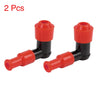 CG125 WY125 Dirt Bike 2pcs Spark Plug Cap 90 Degree Waterproof