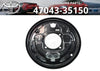 Toyota 4Runner T100 Pickup Brake Backing Plate Rear RH