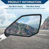 Motorcycle M8/M10 / 1 Set / Rear Mirrors Side Rear Mirror Black Silver Tone