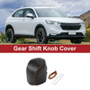 Honda HR-V (2023-2024) Black Carbon Fiber 1 Pc Gear Shift Knob Cover