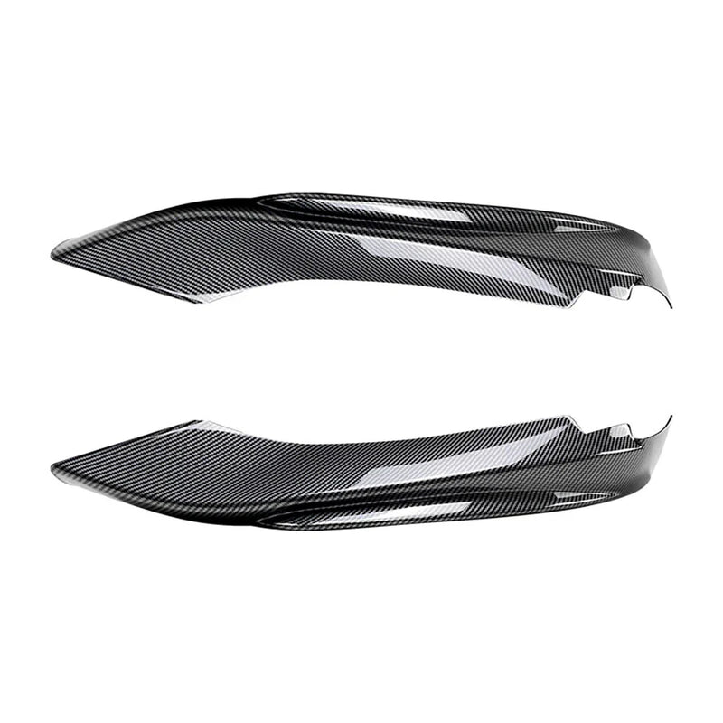 BMW 4-Series Carbon Front Bumper Lip Splitter Side Air Vent Covers (2014-2020)