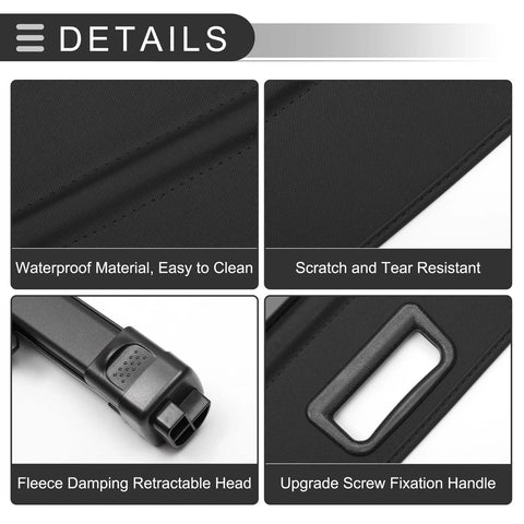 Chevrolet Traverse Retractable Cargo Cover Gloss Black (2018-2023)