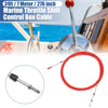 1 Marine Throttle Shift Control Box Cable with Clevis Red