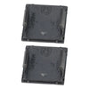 Car Door Panel Cover / Door Flap Cover 2.5x2.4x0.9cm ABS