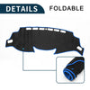 Nissan X-Trail T32 (2013-2024) Black Blue 1 Set Dashboard Cover Mat