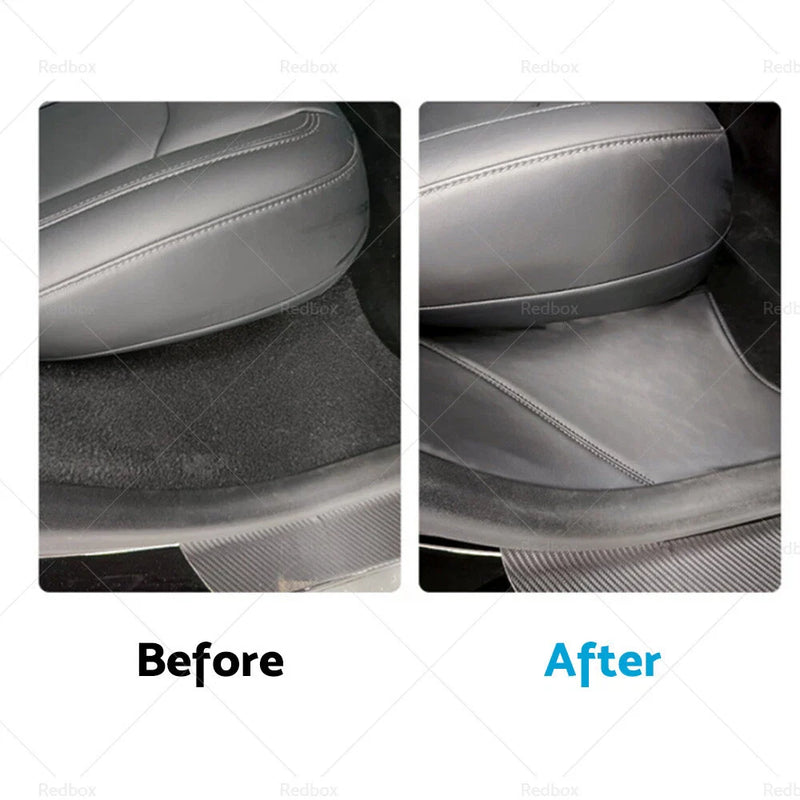 Tesla Model Y Rear Door Sill Protector Covers (2020-2022)