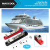 Red & Black 12V 150A Bus Bar Power Distribution Terminal Block