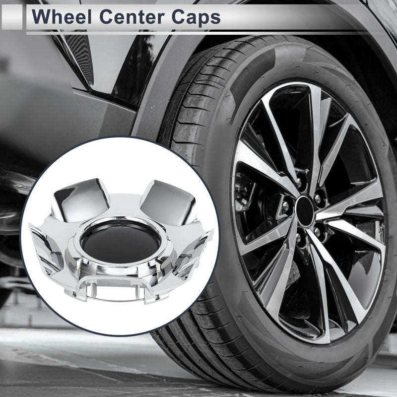 Chevy Silverado Tahoe Suburban 1x Black Wheel Center Caps (2007-2014)