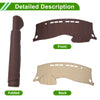 Nissan Tiida (2011-2017) Brown Dashboard Cover Mat