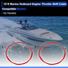 Yamaha 2 x / 15 ft / Boat Throttle Shift Control Cable