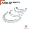 Mazda BT-50 18G Silver Fender Flares Wheel Arch (2012-2019)