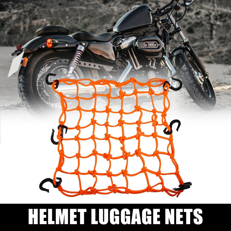 Motorcycle 1 Pcs / 40x40cm 49 Holes / Luggage Cargo Net Bag