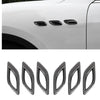Maserati Quattroporte 6 x Carbon Fiber Side Fender Air Vent Trims (13-21)