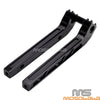 Harley FLFB FLSL 14'' Black Handlebar Pullback Riser 1-1/8'' Clamp (2018-2022)