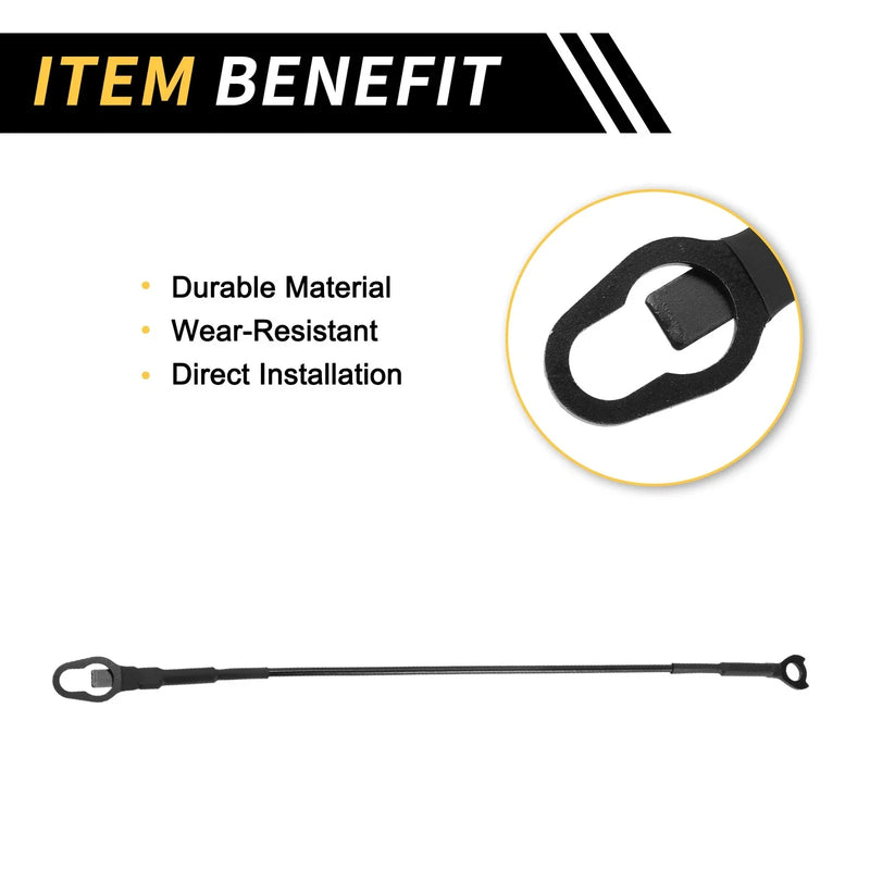 Dodge Ram 1500 2500 Tailgate Cables 2 x Support Cables (2002-2023)