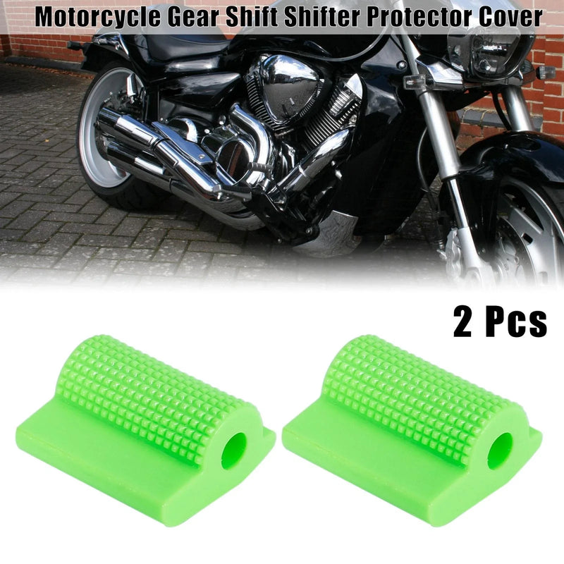 Motorcycle 2 x Gear Shift Shifter Protector Cover Anti Slip
