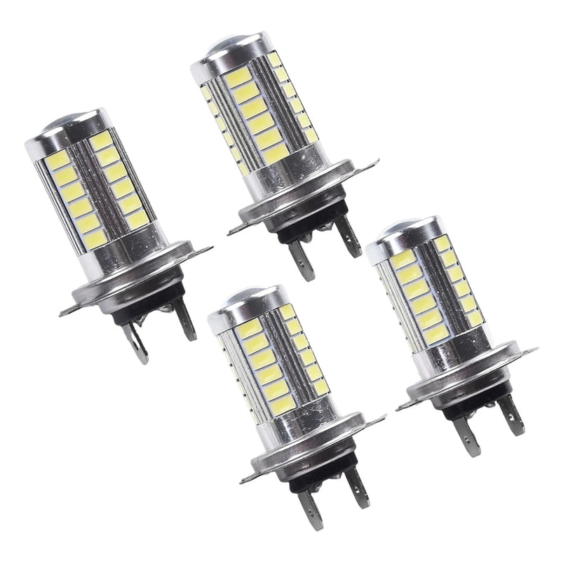 Car H7 LED Headlight Bulbs 4x Long Lifespan