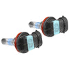 Vehicles H11 Ultra 2 x Light Globes 12V 55W Bright White Halogen