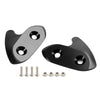 Yamaha YZF R1 R1M R1S Rear View Mirror Caps Black (2015-2019)