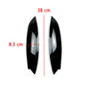 VW Golf Mk5 R32 Gloss Black Headlight Eyelid Covers (2005-2007)