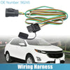 Chevrolet Traverse 4 Pin 4 Way Trailer Wiring Harness (14 - 17)