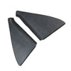 Golf MK2 2 x Black Door Mirror Cover Trim Panel Mount (1984–1992)