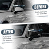 Hyundai Sonata Rearview Mirror Cover Overlay Gloss Black (2020-2023)