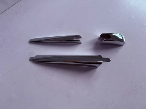 Toyota Prado LC250 3 x ABS Chrome Rear Window Wiper Covers (2024-2025)