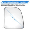 Ford E150 Heated Right Passenger Side Mirror Glass (2004-2014)