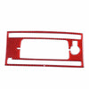 Honda Accord Carbon Fiber Red Switch Panel Cover Trim (2013-2017)