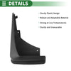 Ford Edge 2.0T Mud Flaps Splash Guards (2012-2017)