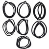 Weatherstrip Rubber Seal Set 7 Fits Toyota Corolla KE20 4D Sedan 1970-74