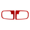 BMW 3 Series Carbon Fiber Red Interior Door Handle Cover Trim (1991-1999)