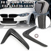 BMW F32 F33 F36 Carbon Fiber Side Fender Air Vent Trim Cover (2014-2020)