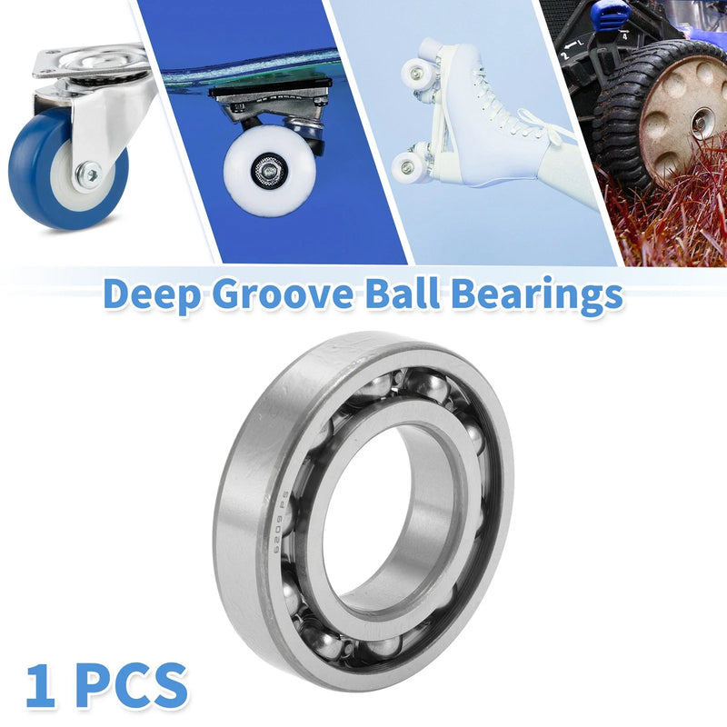 Scooter Skateboard Wheel 6209 Deep Groove Ball Bearings 45x85x19mm 1 Pc